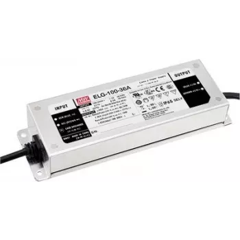 Driver LED MEAN WELL ELG-100-24DA-3Y 100W IP20 100-305V 4A 24V