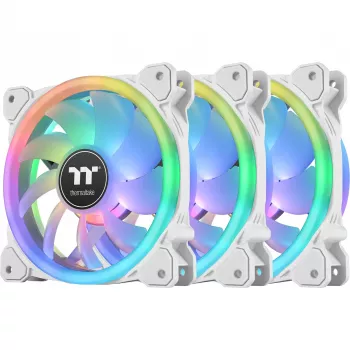Thermaltake SWAFAN 12 ARGB 120mm Reverse Blade pack de 3 - branco