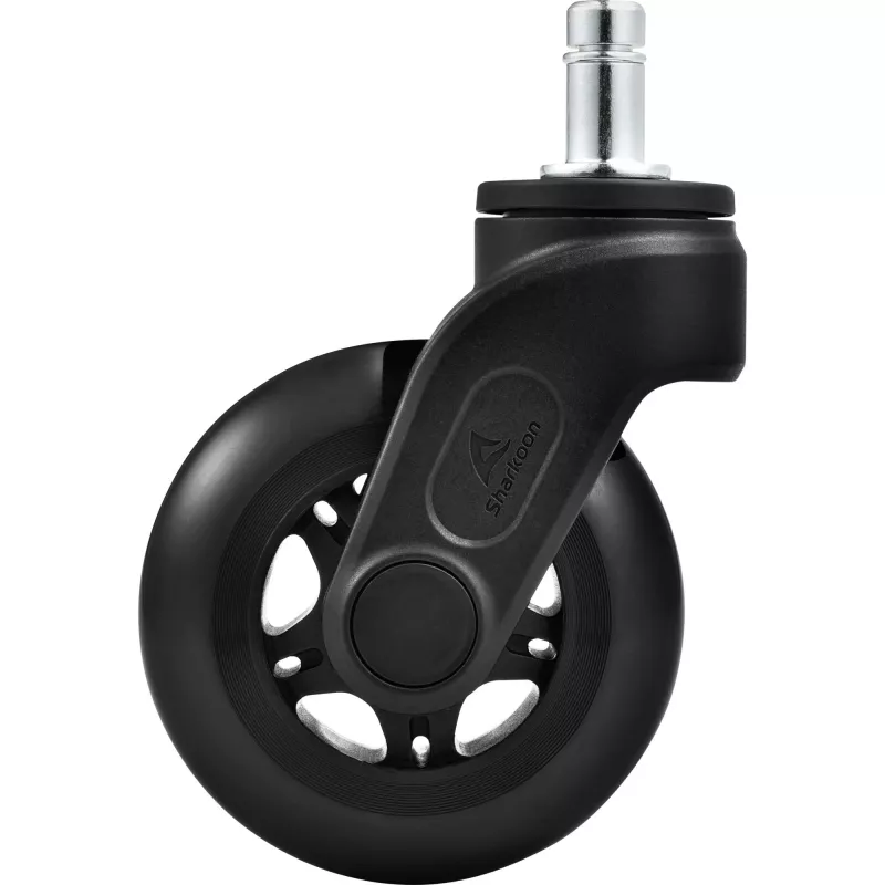 Rodas Sharkoon SW10 pretas PU plástico