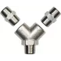 Adaptador de acoplamento de 2 vias 3M 3/8 polegadas fêmea para 3/8 polegadas macho — Aircare modelo 7000042680