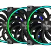Ventoinha de caixa EKL Wing Boost 3 ARGB 140 mm — pack de 3