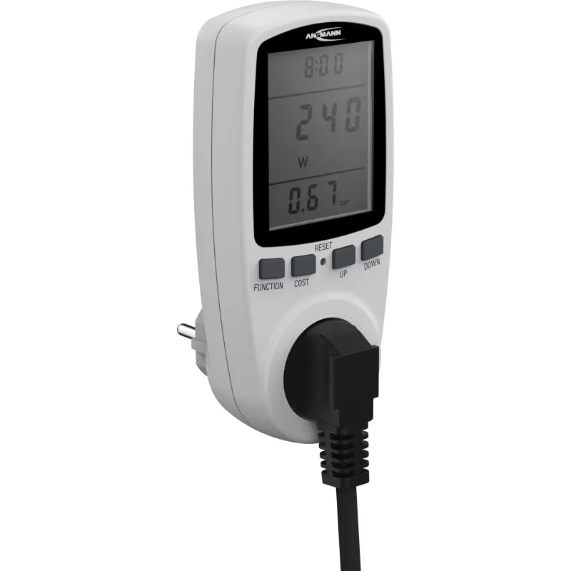 Medidor de consumo energético ANSMANN APM2 120-0007 com ecrã LCD
