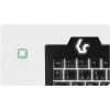 Teclado doméstico KeySonic KSK-3210ELU (DE) USB QWERTZ alemão preto