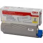 Toner OKI 43865721 até 6000 páginas amarelo