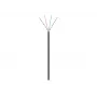 Wentronic goobay - tambor de cabo - 100,0m - UTP - CAT 5e - exterior, fio flexível - preto (57196)