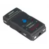 Testador de cabos de rede Cablexpert NCT-2 preto