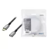 USB 3.2 Gen1 Type-C para USB-C/fêmea, PD, 2m