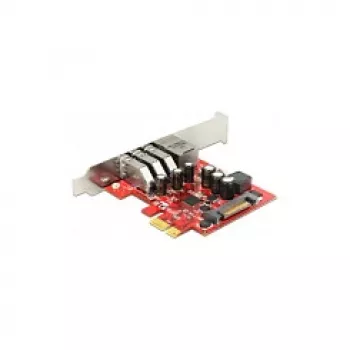 Placa de rede DeLOCK 89382 interna Ethernet 5000 Mbit/s