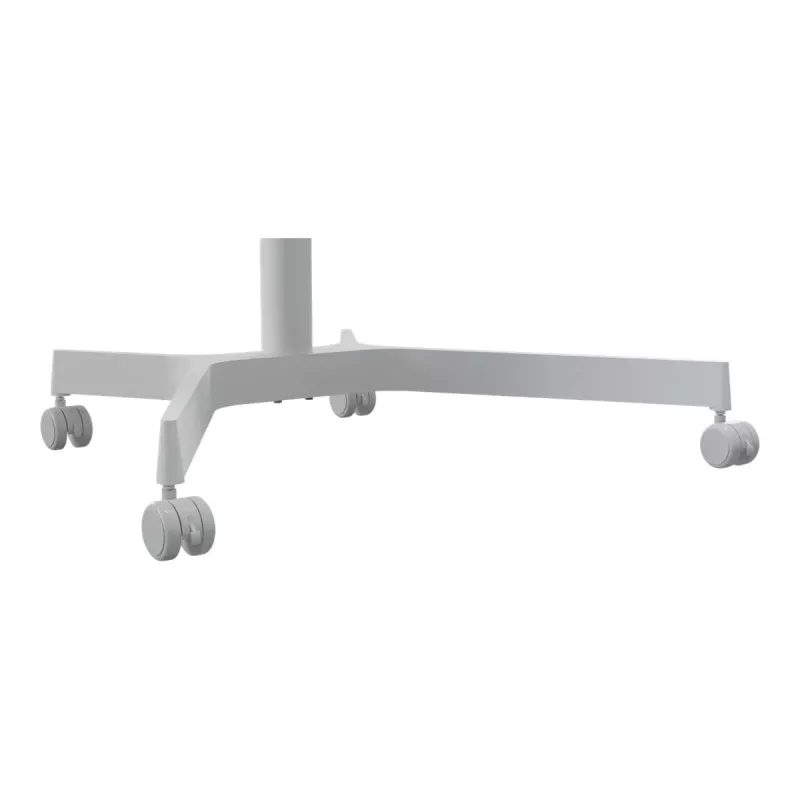 Tampo de secretária Leitz 65360001 quadrado alumínio branco 600x800x750mm
