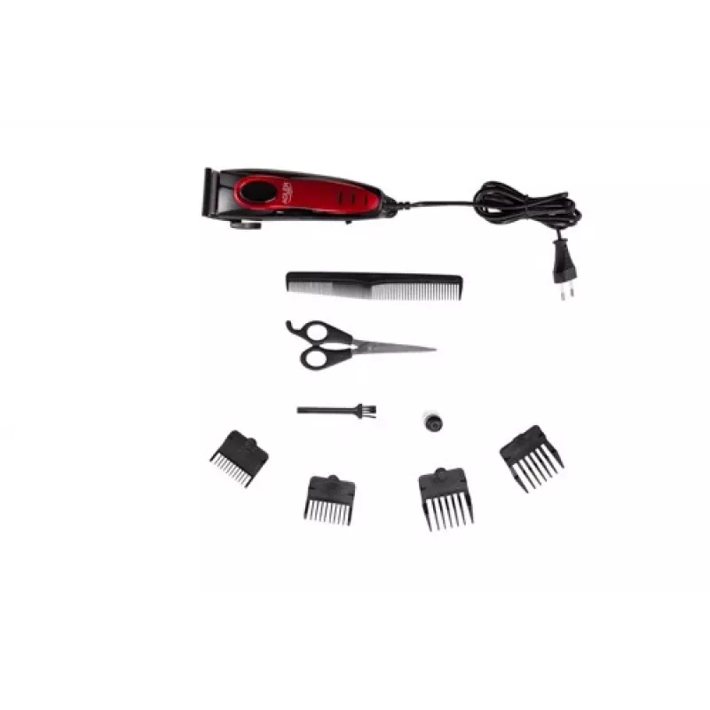 Máquina de cortar cabelo / aparador de barba Adler AD 2825 preto, vermelho