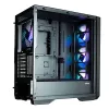 Zalman Z9 Iceberg MS preto caixa de PC ATX Mid Tower com 4 ventoinhas ARGB de 140 mm - Midi/Mini Tower - ATX