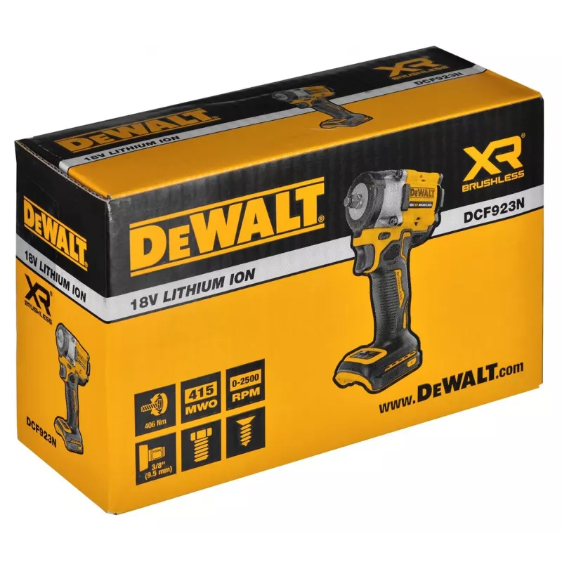 Chave de impacto DeWALT DCF923N-XJ 3/8