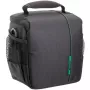 Mala de ombro Rivacase 7420 preta compatibilidade SLR