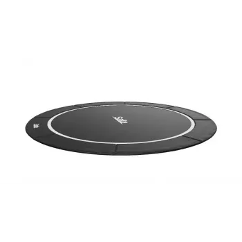 Trampolim acima do solo Salta Royal Baseground Sport 396 cm, redondo, lona 330 cm, 80 molas, estrutura em aço, proteção em PVC