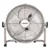 Ventilador de mesa ESPERANZA EHF005 Scirocco 12 polegadas – 3 velocidades, 36 cm de diâmetro, cromado, 50 W