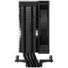 Ventoinha DeepCool AG400 BK ARGB V2 120 mm preta — ventoinha de CPU de 120 mm com rolamento hidráulico, suporte multi-socket