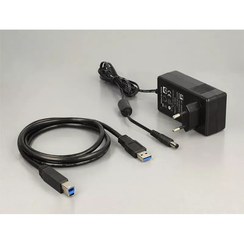 Delock docking station USB 3.0 dupla para 2x SATA HDD / SSD com função de clonagem