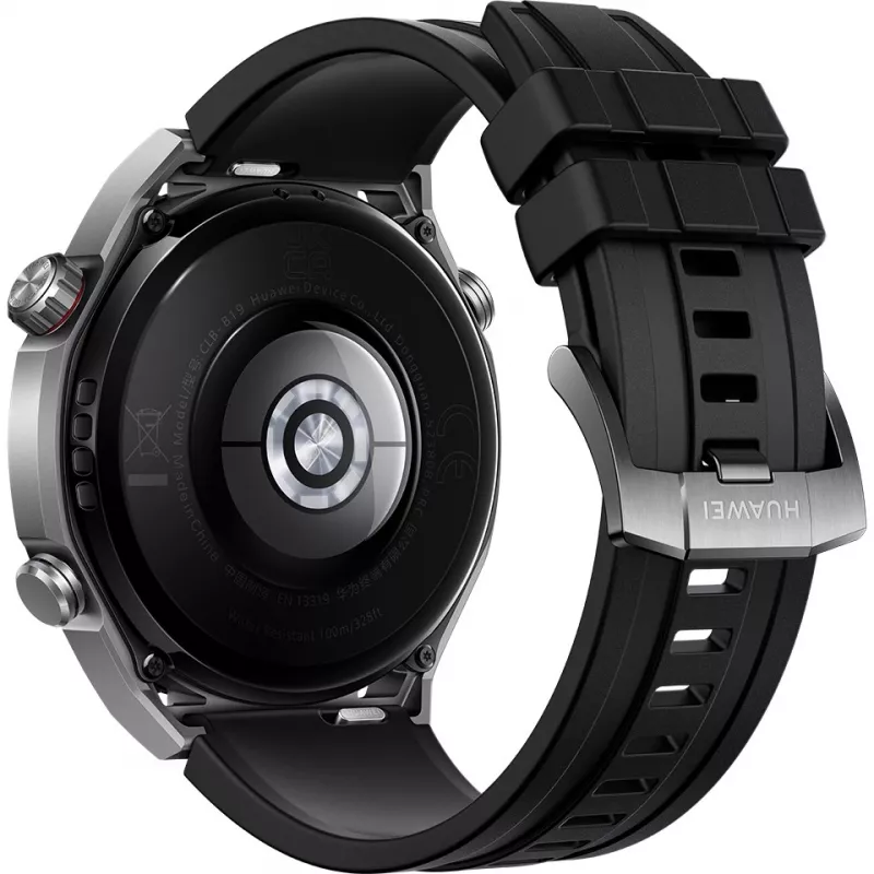 Huawei Watch Ultimate – Smartwatch com bracelete – borracha nitrílica hidrogenada (HNBR) – perímetro do pulso: 140–210 mm – ecrã 3,8 cm (1,5