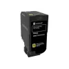 Toner Lexmark 74C0S40 3000 páginas amarelo