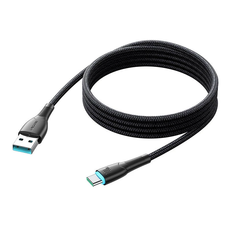Cabo USB para USB-C Joyroom SA32-AC6 100 W 1 m Preto