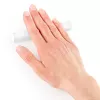 Massa de modelar FIMO effect branco translúcido 8010-014 — efeito branco translúcido, massa de polímero macia, barra de 57 g
