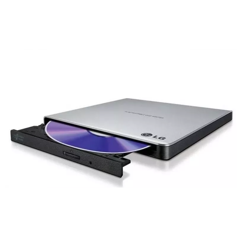 LG GP57ES40 unidade de disco ótico DVD±RW preto, prateado