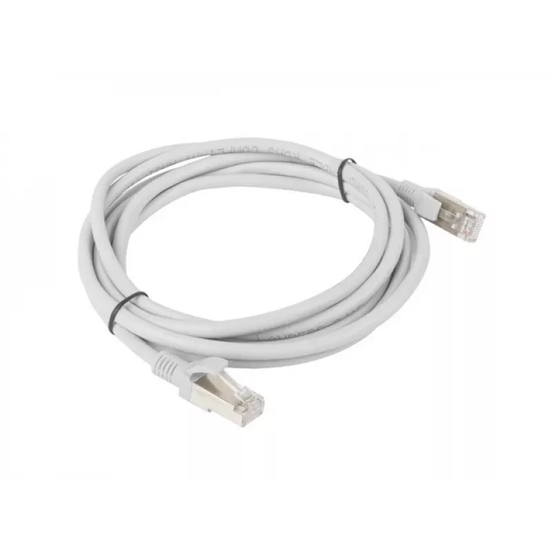 Cabo de rede Lanberg PCF5-10CC-0200-S cinzento 2 m Cat5e F/UTP (FTP)
