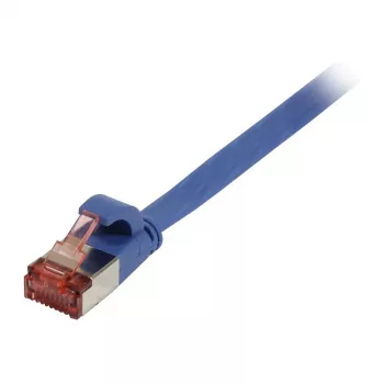 Cabo de rede RJ45 Synergy 21, CAT6 250 MHz, 0,15 m azul, FTP (U/FTP), TPE (Superflex), plano, Synergy 21, - Digital/Dados - Rede