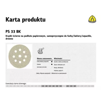 K.PUCK 225 PS33BK gr.150 OTW. GLS38 /50 Unid.