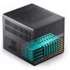 Caixa NAS Jonsbo N5, E-ATX - preto