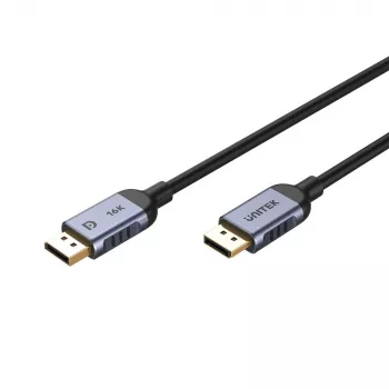 Cabo DisplayPort UNITEK C1628GY01-1.5M preto, cinzento