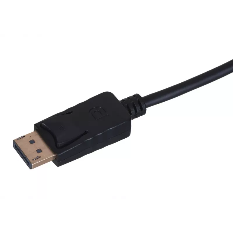 Adaptador de cabo de vídeo SAVIO DisplayPort para HDMI tipo A CL-56, 1,5 m, preto