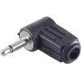 Ficha mono 3,5 mm em ângulo reto ShiverPeaks 51100-W - ficha de áudio mono 3,5 mm em ângulo reto