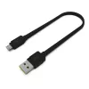 Cabo plano mate - USB-A para Micro-USB