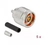 Conector coaxial tipo N DeLOCK 90017