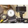 Suporte para telemóvel RAM Mounts X-Grip com base de abraçadeira em U para guiador