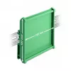 Suporte para placa DeLOCK 107 mm para calha DIN 10 cm de comprimento