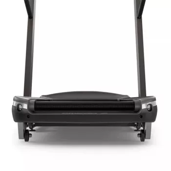 Passadeira elétrica dobrável Horizon Fitness Omega Z-02 — superfície de corrida 140×53 cm, 20 km/h máx, capacidade 159 kg, grafite