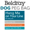 Saco para molas de roupa Beldray LA032005DFEU7 com motivo de cão, armazenamento em tecido para parede
