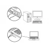 Webcam HD com microfone integrado Internet Tracer WEB008