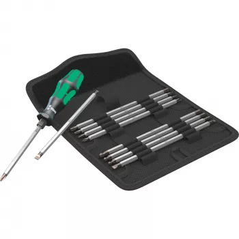 Chave de fendas multi-bit Wera estojo de ferramentas conjunto Vario 11 peças