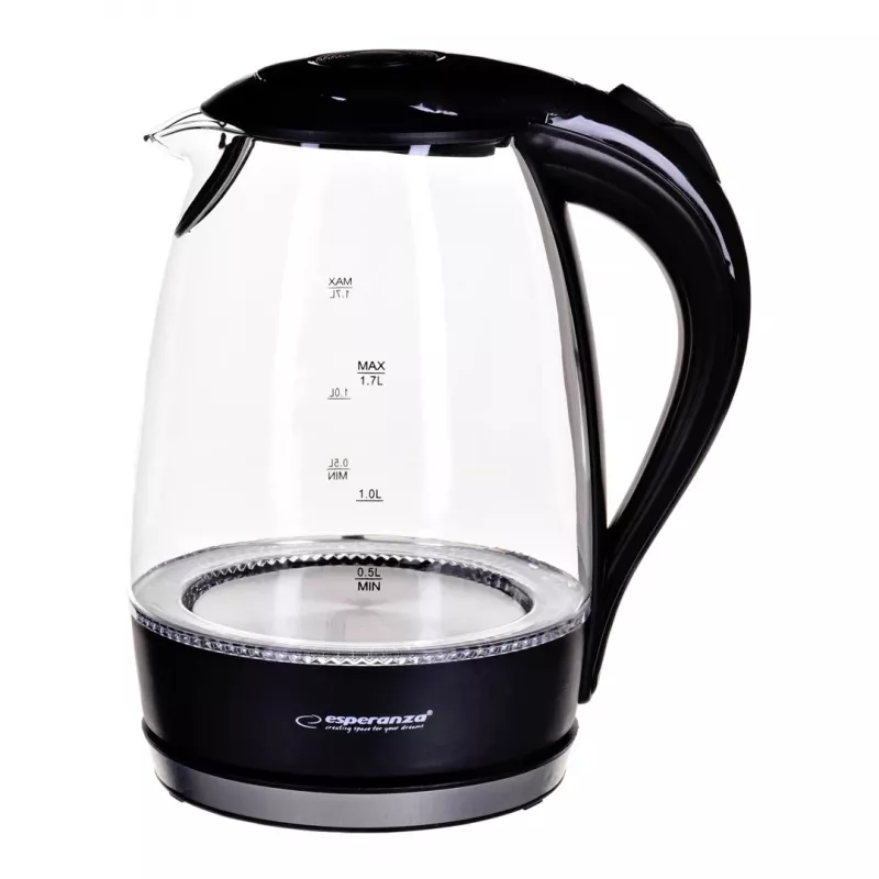 Esperanza - Chaleira elétrica Salto Angel EKK011K 2200W 1,7l preto (EKK011K)