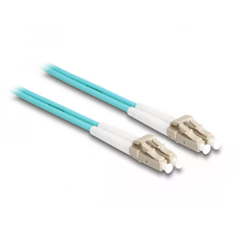 Cabo de fibra ótica DeLOCK LC Duplex para LC Duplex OM3 1 m