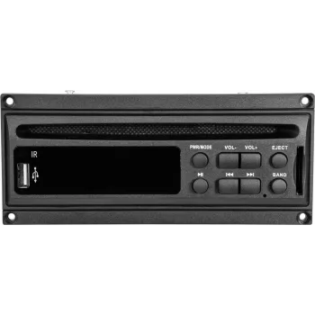 Leitor de CD Omnitronic MOM-10BT4 USB SD com Bluetooth e reprodução USB/SD