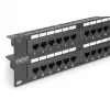 DIGITUS - Patch Panel - RJ-45 X 48 - cinzento, RAL 7035 - 2U - 48 portas (DN-91648U)