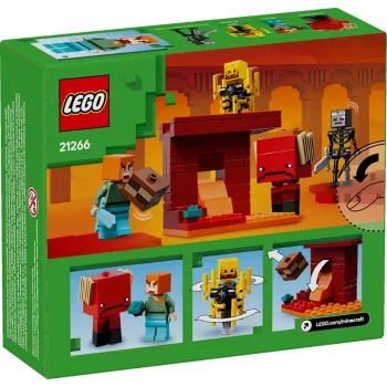 LEGO MINECRAFT 21266 A Batalha de Lava do Nether