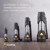 Varta Day Light Key Chain Light - Luz de chaveiro - alumínio - preto - ABS sintético - alumínio - borracha - LED - 1 lâmpada - 12 lm