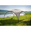Pavilhão Event Shelter, 4,5 x 4,5 m (cinzento-claro/cinzento)