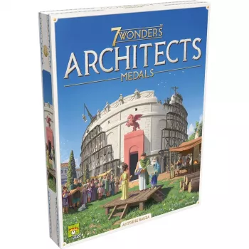7 Wonders Architects - Medals, expansão de jogo de tabuleiro