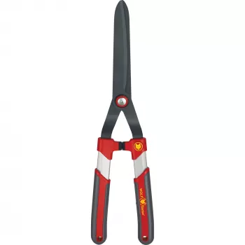 Tesoura de sebe WOLF-Garten HS-CP com pequenos punhos de alumínio, vermelho/cinzento